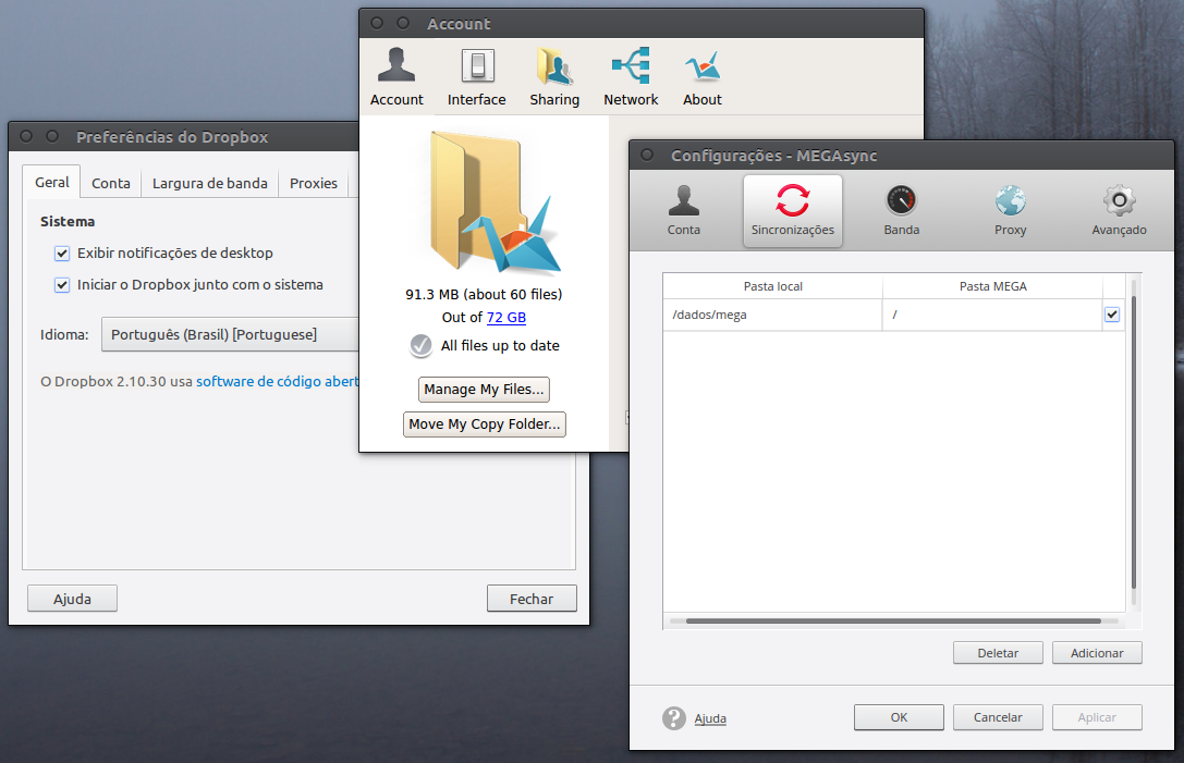 install dropbox linux mint 15